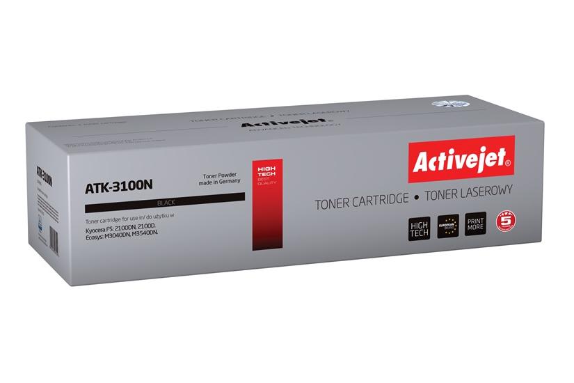 Activejet Tonerpatron ATK-3100N (Kyocera erstatning TK-3100; Supreme; 12500 sider; sort)