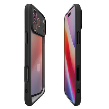 Spigen Ultra Hybrid mobiltelefon etui 16 cm (6.3") Cover Sort