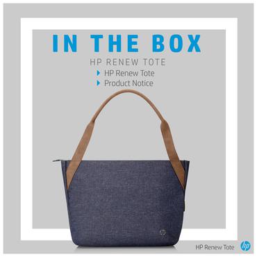 HP RENEW 14inch Navy Tote