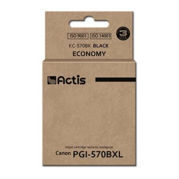 Actis KC-570Bk Bl&aelig;k (erstatning for Canon PGI-570BK; Standard; 22 ml; sort)