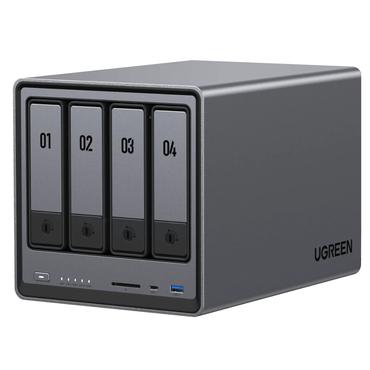 UGREEN DXP4800 16TB Seagate IronWolf NAS-Bundle NAS inkl. 4x 4TB Seagate IronWolf 3,5 Zoll SATA Festplatte