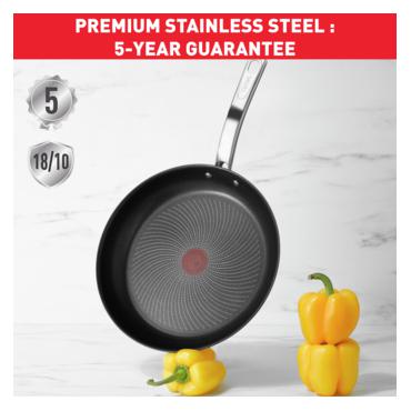 Tefal B8170644 Intuition Frypan, 28cm, Stainless steel, Suitable for induction