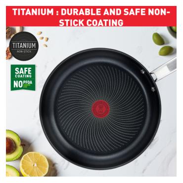 Tefal B8170644 Intuition Frypan, 28cm, Stainless steel, Suitable for induction