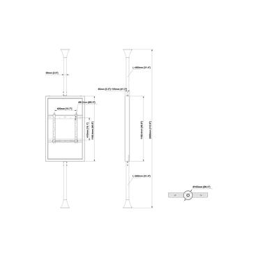Multibrackets M Pro Series Medium monteringssæt