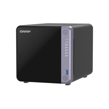 QNAP TS-432X-4G 48TB WD Red Plus NAS-Bundle NAS inkl. 4x 12TB WD Red Plus 3.5 Zoll SATA Festplatte