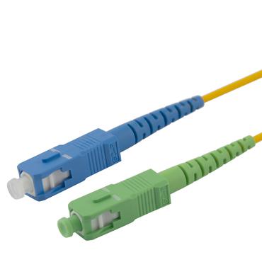 Deltaco SCSC-2-SUA InfiniBand og fiberoptisk kabel 2 m SC Gul