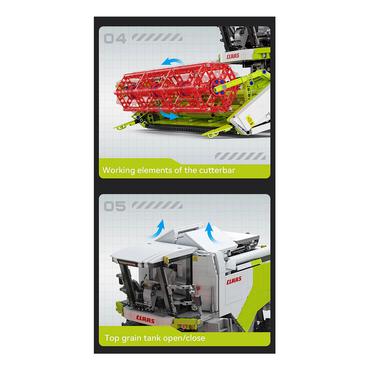 Jamara CaDA Claas Dominator 370 Radio-kontrolleret (RC) model Elektrisk motor 1:18