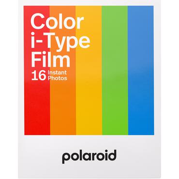 Polaroid i-Type Color Film - fotopapir - strålende - 16 ark - 88 x 107 mm