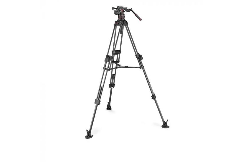 Manfrotto Nitrotech 612 kamerastativ Actionkamera 3 ben Sort