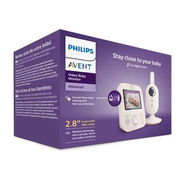 Philips AVENT SCD881/26 video baby monitor 300 m FHSS Pink