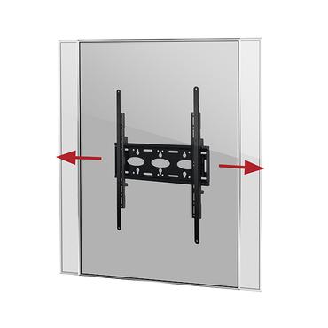 B-Tech BT8322 165,1 cm (65") Sort Væg