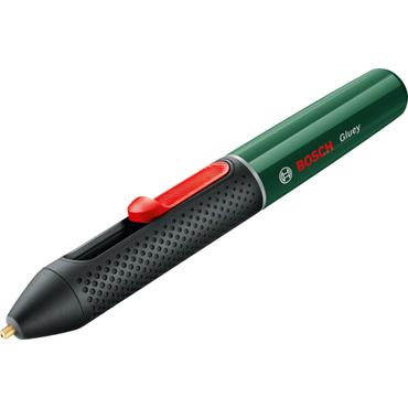Bosch Gluey - hot melt glue pen - sladdl&ouml;s - 7 mm - 2 batterier, laddare medf&ouml;ljer