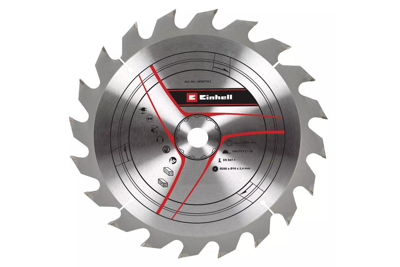 Einhell 49587151 rundsavklinge 20 cm 1 stk