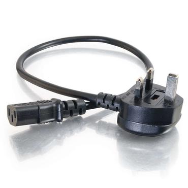 C2G Universal Power Cord - strömkabel - BS 1363 till power IEC 60320 C13 - 2 m