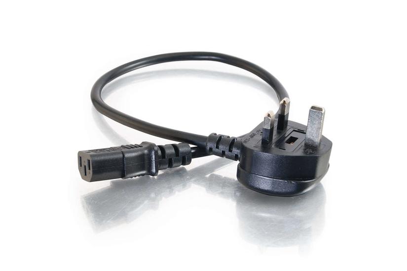 C2G Universal Power Cord - strömkabel - BS 1363 till power IEC 60320 C13 - 2 m
