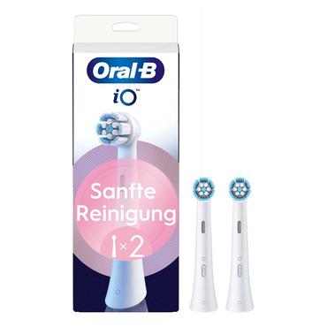 Oral-B iO Gentle Care 8700216373609 b&oslash;rstehoved til elektrisk tandb&oslash;rste 2 stk Hvid
