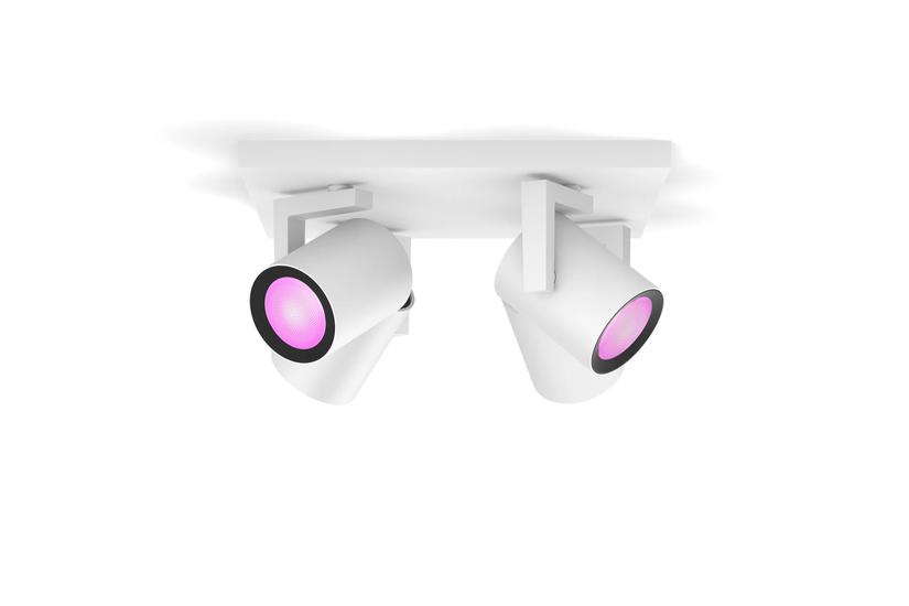 Philips Hue White & Color Ambiance Argenta Deckenleuchte weiß • 4er-Spot