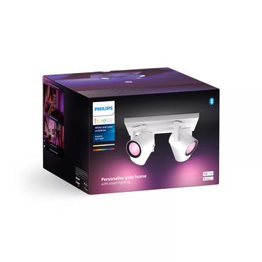 Philips Hue White & Color Ambiance Argenta Deckenleuchte weiß • 4er-Spot