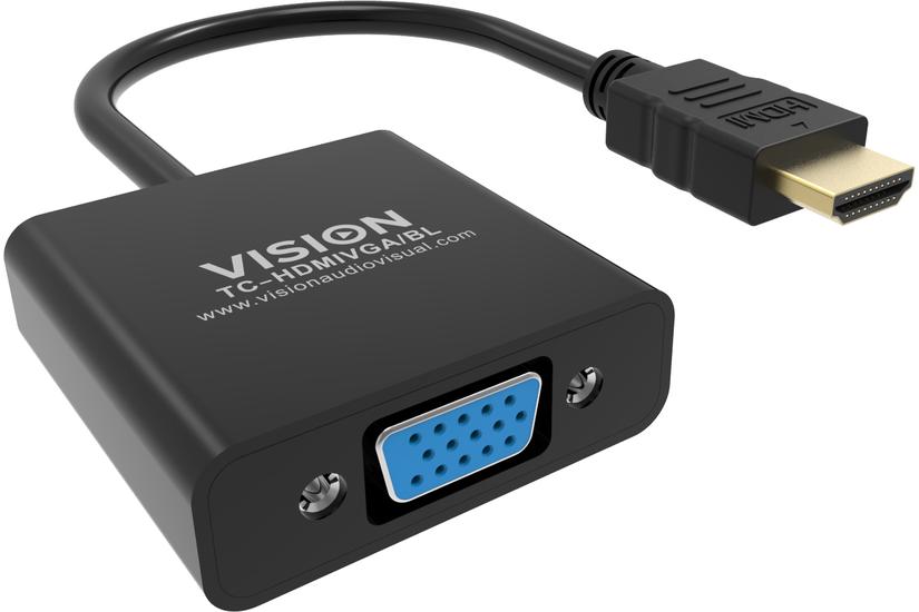 VISION Professional videokort - HDMI / VGA - 23 cm