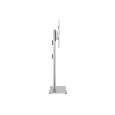 Multibrackets M Public Display Stand 145 HD Single Silver w. Floorbase vagn - f&ouml;r LCD-display - silver