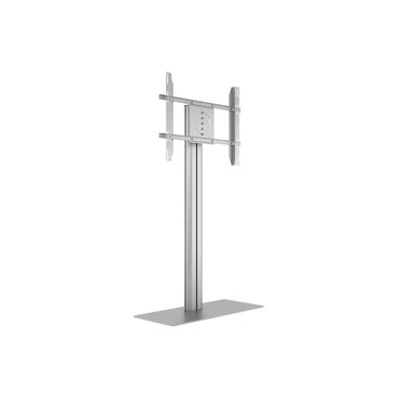 Multibrackets M Public Display Stand 145 HD Single Silver w. Floorbase vagn - f&ouml;r LCD-display - silver