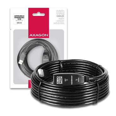 AXAGON USB2.0 Active Extension/Repeater Cable. 10m
AXAGON USB2.0 Aktiv F&ouml;r&auml;drings-/F&ouml;rl&auml;ngningskabel. 10m