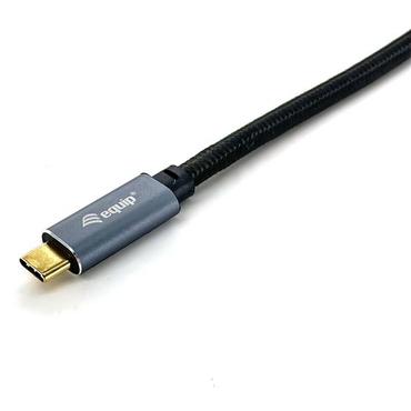 Equip Kabel USB-C 3.2 -> C       St/St  3.00m 5A 4K/60Hz  si