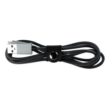 LogiLink CU0134 USB-kabel 2 m USB 2.0 USB A Micro-USB B Sort, Grå