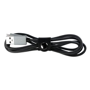 LogiLink CU0134 USB-kabel 2 m USB 2.0 USB A Micro-USB B Sort, Grå