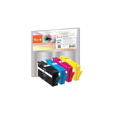 Peach PI300-370 bl&aelig;kpatron 4 stk H&oslash;jt (XL) udbytte Sort, Bl&aring;, Magenta, Gul