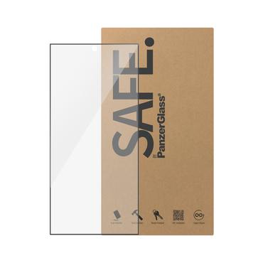 SAFE. by PanzerGlass - Sk&aelig;rmbeskytter for mobiltelefon - ultra-bred pasform m. EasyAligner - glas - rammefarve sort - for Samsung Galaxy S24 Ultra