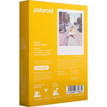 Polaroid i-Type Color Film - fotopapir - strålende - 8 ark - 88 x 107 mm