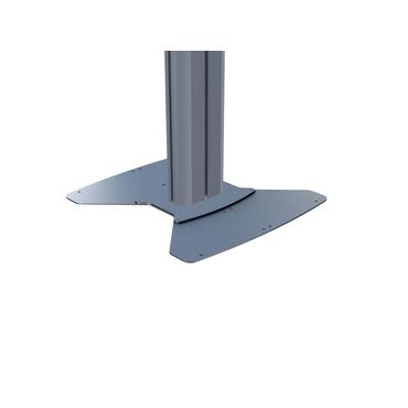Multibrackets M Public Display Stand Floorstand Base B2B komponenter til montering - for LCD display - sølv