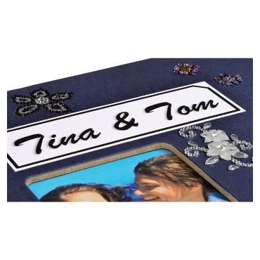 Hama Fine Art fotoalbum og arkbeskyttelse Bl&aring; 50 ark 10 x 15 cm