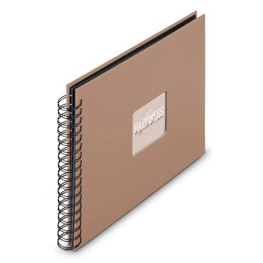 Hama 00009852 fotoalbum og arkbeskyttelse Brun 100 ark Spiral indbinding