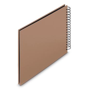 Hama 00009852 fotoalbum og arkbeskyttelse Brun 100 ark Spiral indbinding