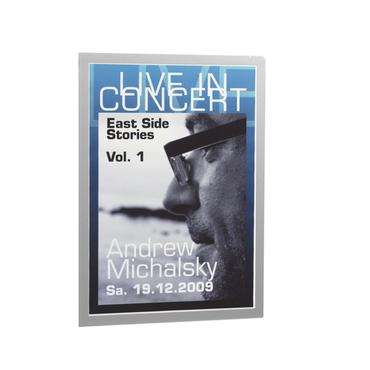 Durable DURAFRAME magnetisk ramme A3 S&oslash;lv