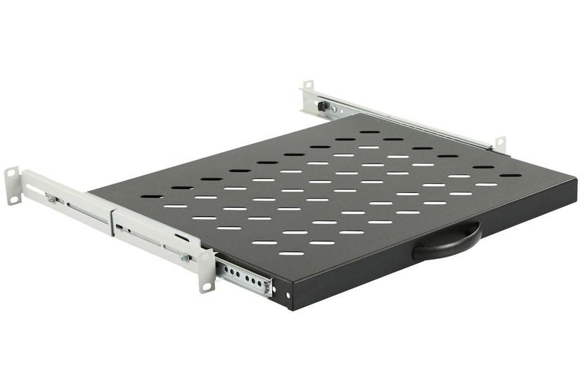 D=600 SLIDING SHELF BLACK