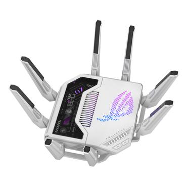 ASUS ROG Rapture GT-BE19000AI trådløs router 10 Gigabit Ethernet Tri-band (2,4 GHz/5 GHz/6 GHz) Hvid