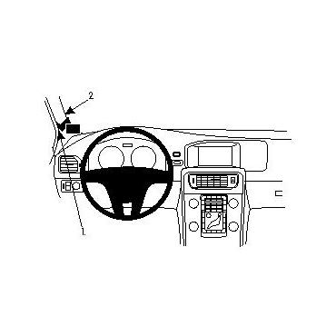 Brodit ProClip Left mount - beslag til montering