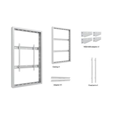 Multibrackets M Pro Series h&ouml;lje - medium - f&ouml;r LCD-display - h&ouml;g ljusstyrka - vit