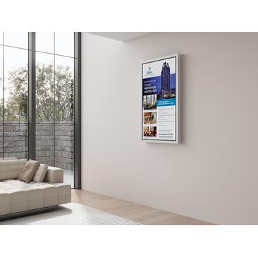 Multibrackets M Pro Series h&ouml;lje - medium - f&ouml;r LCD-display - h&ouml;g ljusstyrka - vit