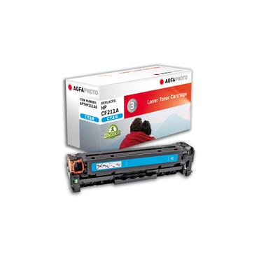 AgfaPhoto - cyan - kompatibel - tonerpatron (alternativ til: Canon 731C, HP 131A, HP CF211A)