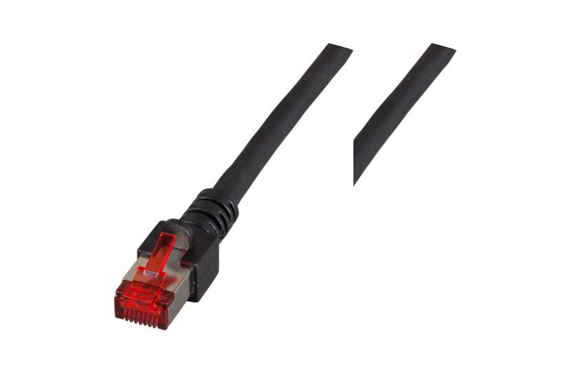 EFB Elektronik RJ-45 S/FTP Cat.6 1.5m netv&aelig;rkskabel Sort 1,5 m Cat6 S/FTP (S-STP)