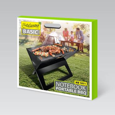 Grill skladany walizkowy 45x30x35 cm MAESTRO MR-101