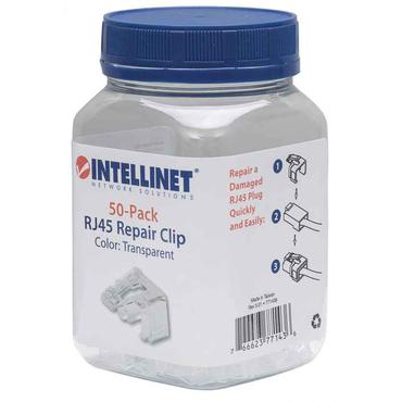 Intellinet 771436 kabelholder Transparent 50 stk