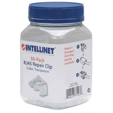 Intellinet 771436 kabelholder Transparent 50 stk