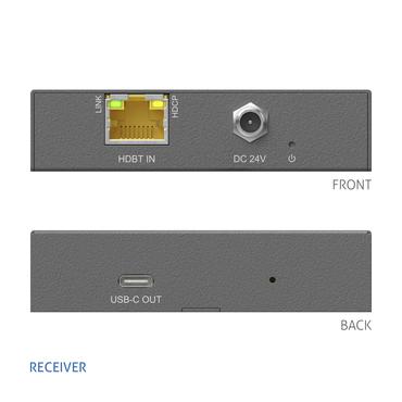 PureTools PT-HDBT-1020C-RX AV forl&aelig;nger AV-modtager