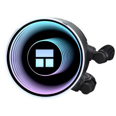 Thermalright Frozen Notte 360 ARGB V2 Processor Alt-i-en v&aelig;skek&oslash;ler 12 cm Sort 1 stk