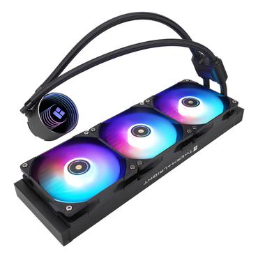 Thermalright Frozen Notte 360 ARGB V2 Processor Alt-i-en v&aelig;skek&oslash;ler 12 cm Sort 1 stk